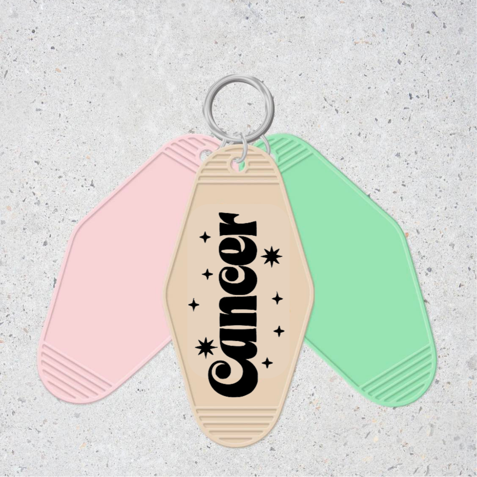 Cancer- Motel Keychain