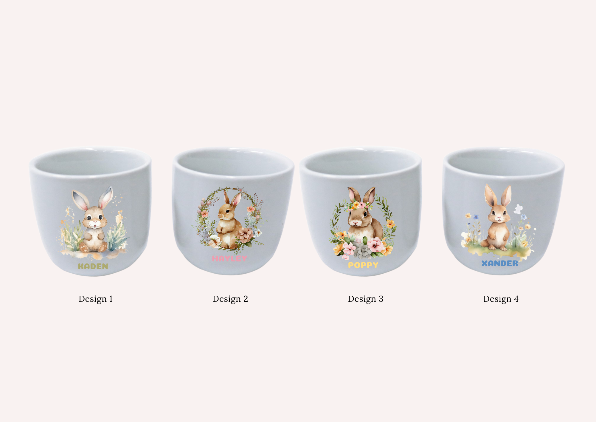 Personalised Easter Egg Cups