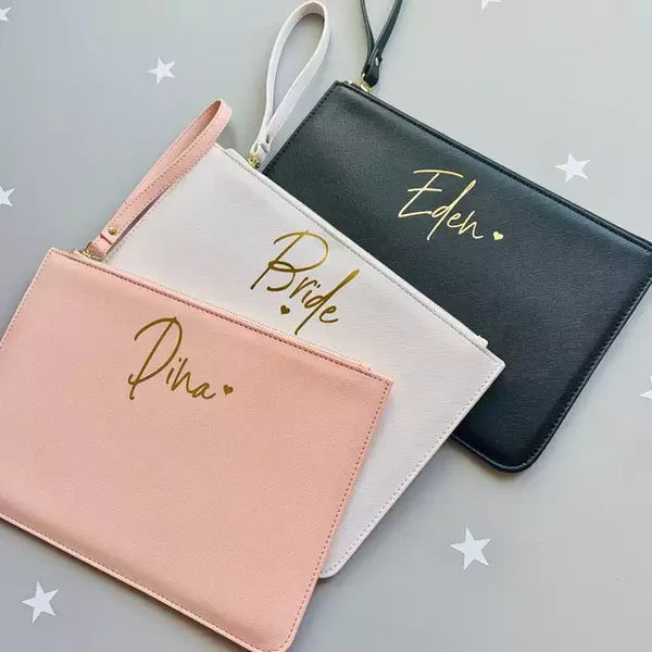 Personalised Clutch Bag