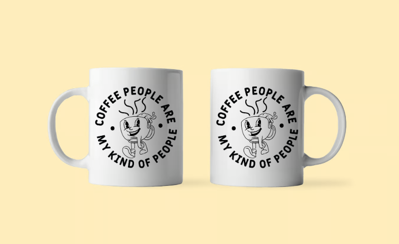 Coffee People Are My Kind Of People Mug