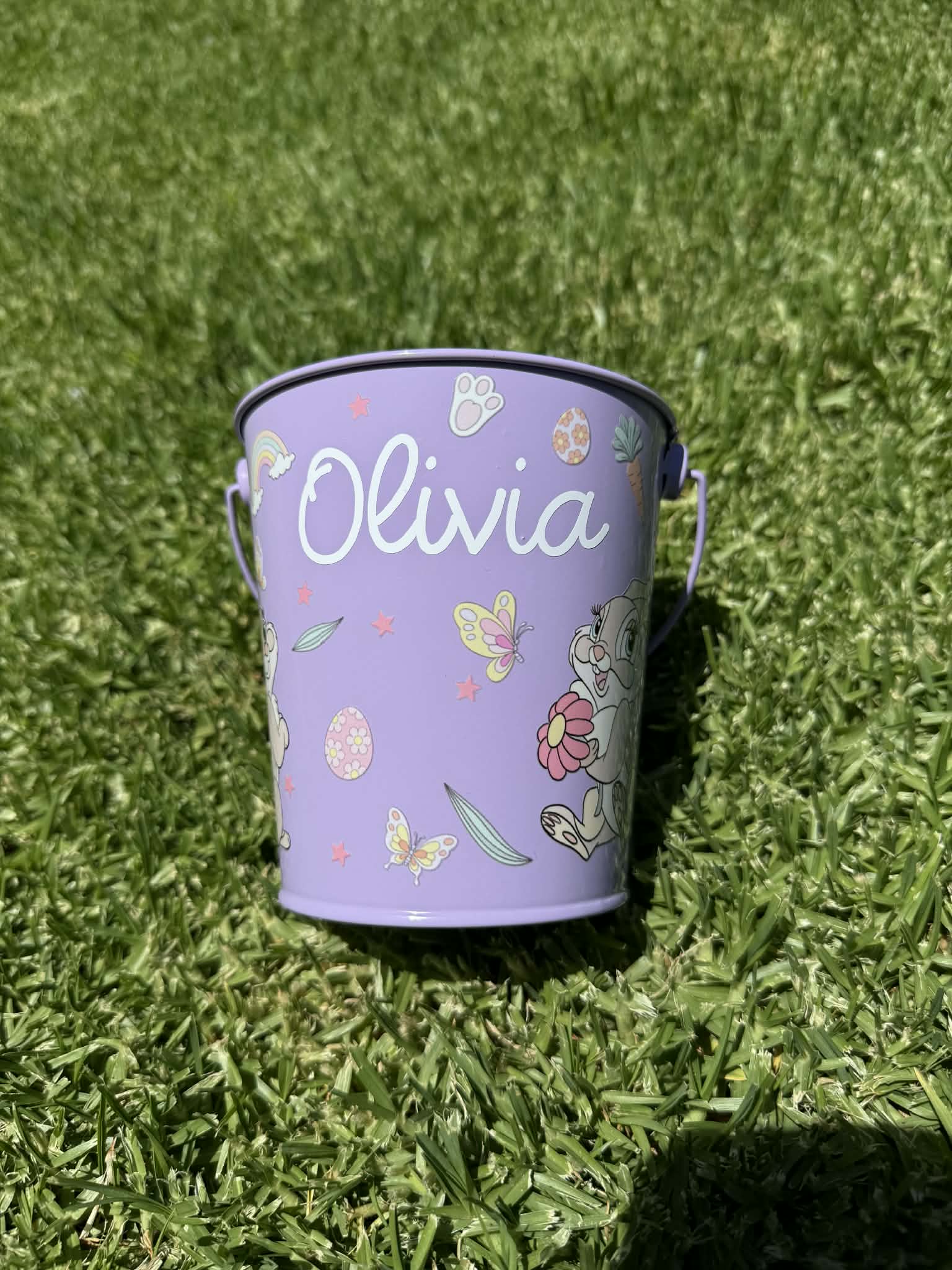 Personalised Bunny Bucket