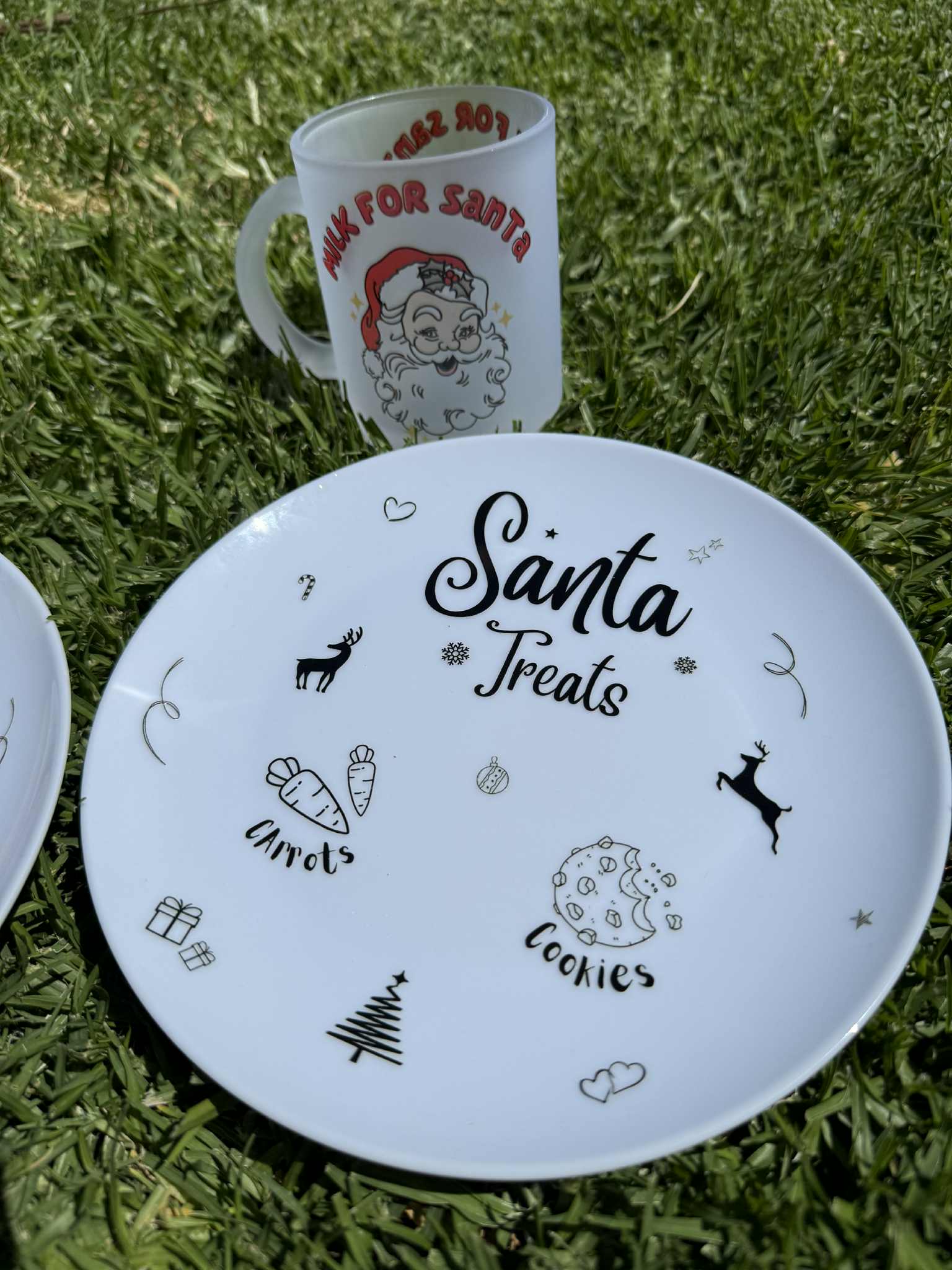 Santa Treat Plate
