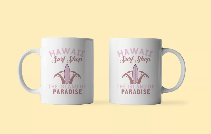 Hawaii Surf Shop Mug