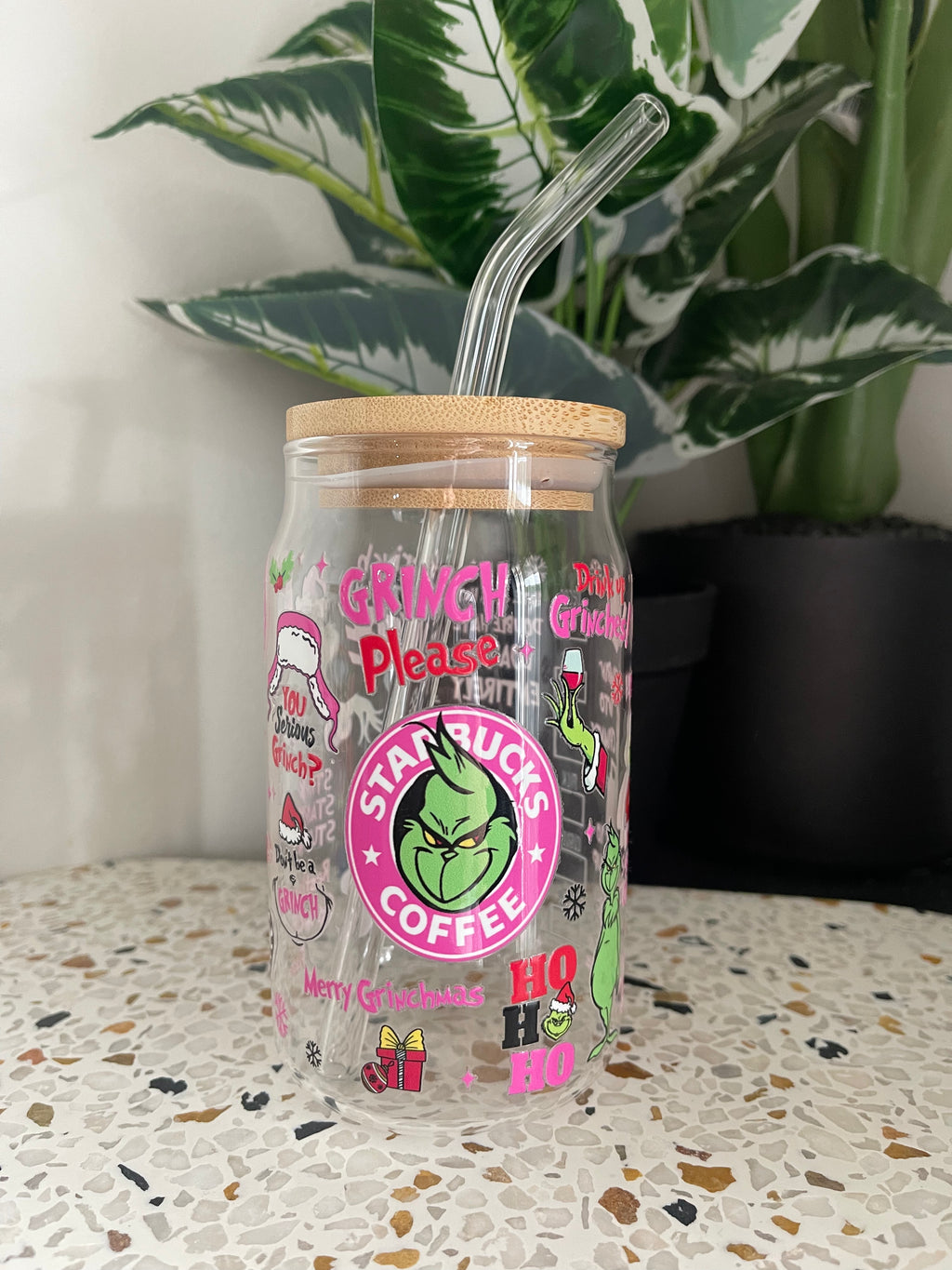 Grinch Libbey Glass
