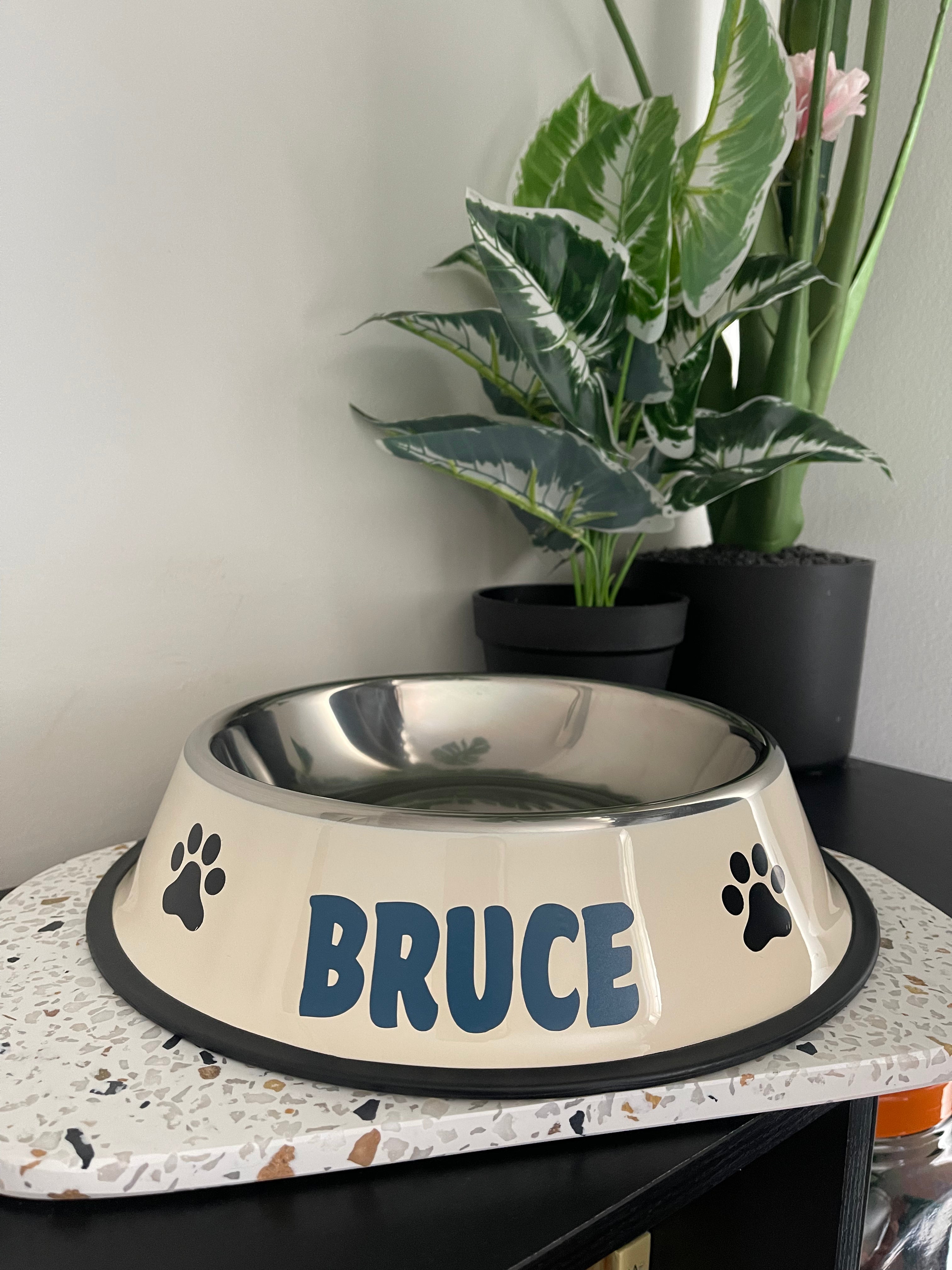 Personalised Dog Bowl