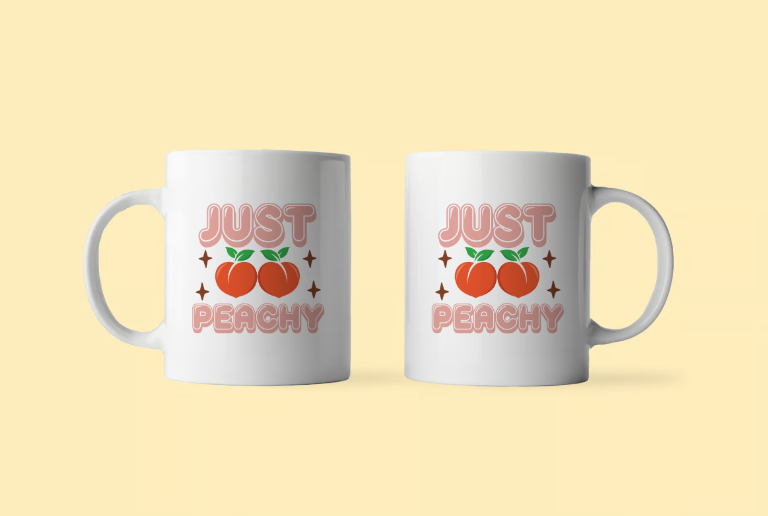 Just Peachy Mug