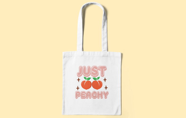 Just Peachy Tote Bag