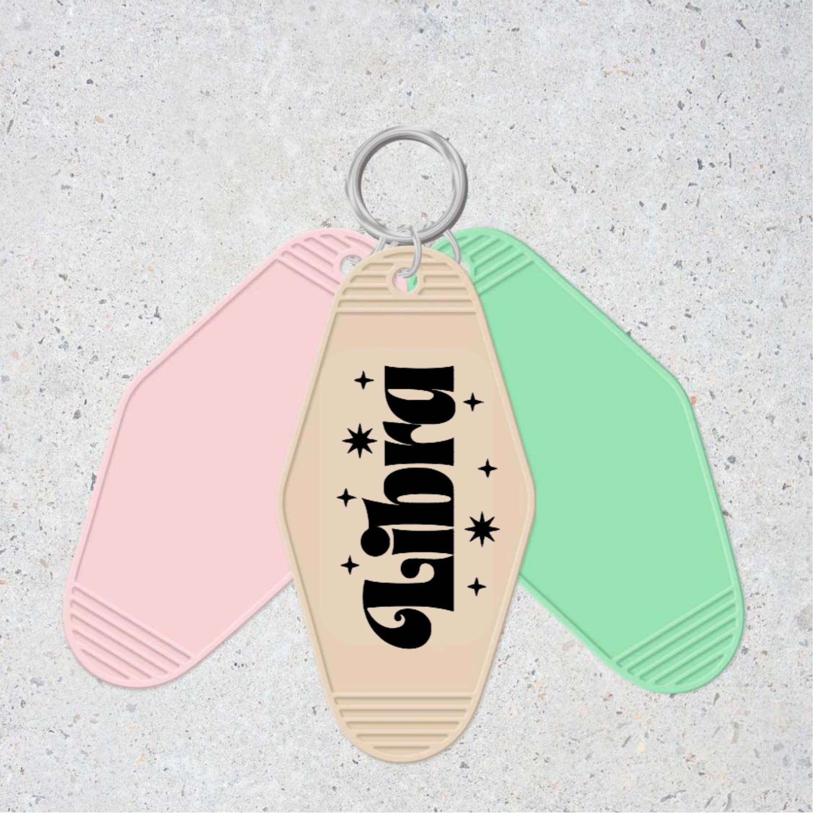 Libra Motel Keychain