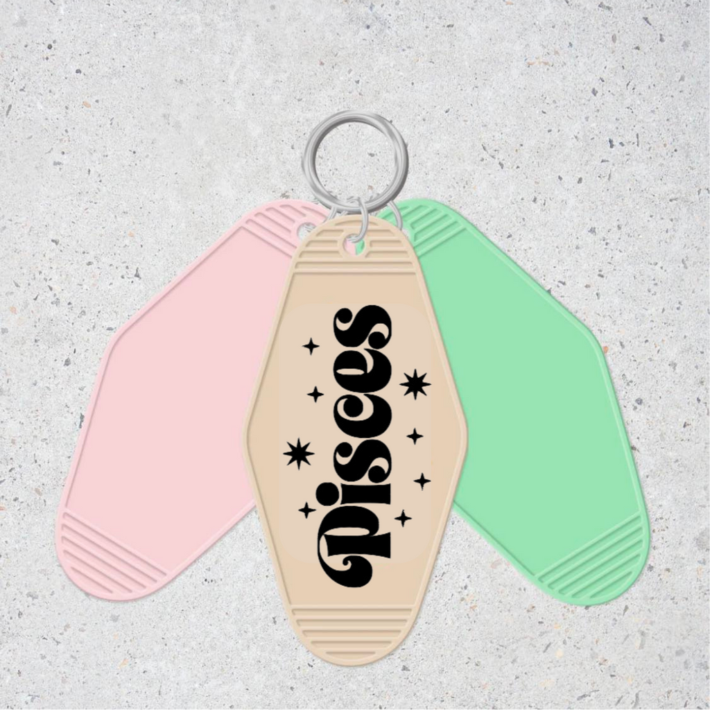 Pisces- Motel Keychain
