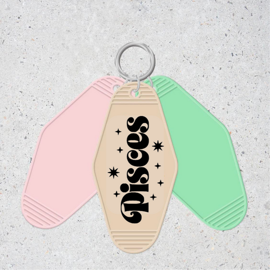 Pisces- Motel Keychain