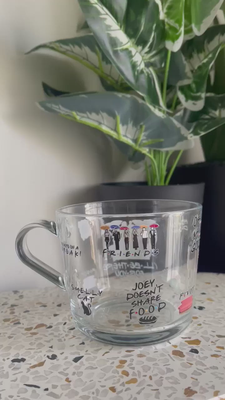 FRIENDS Glass Mug