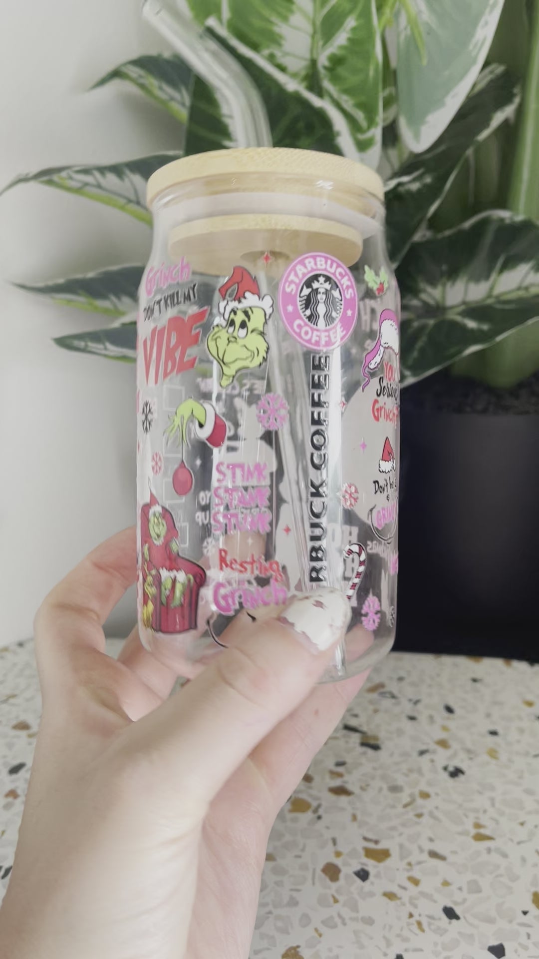 Grinch Libbey Glass
