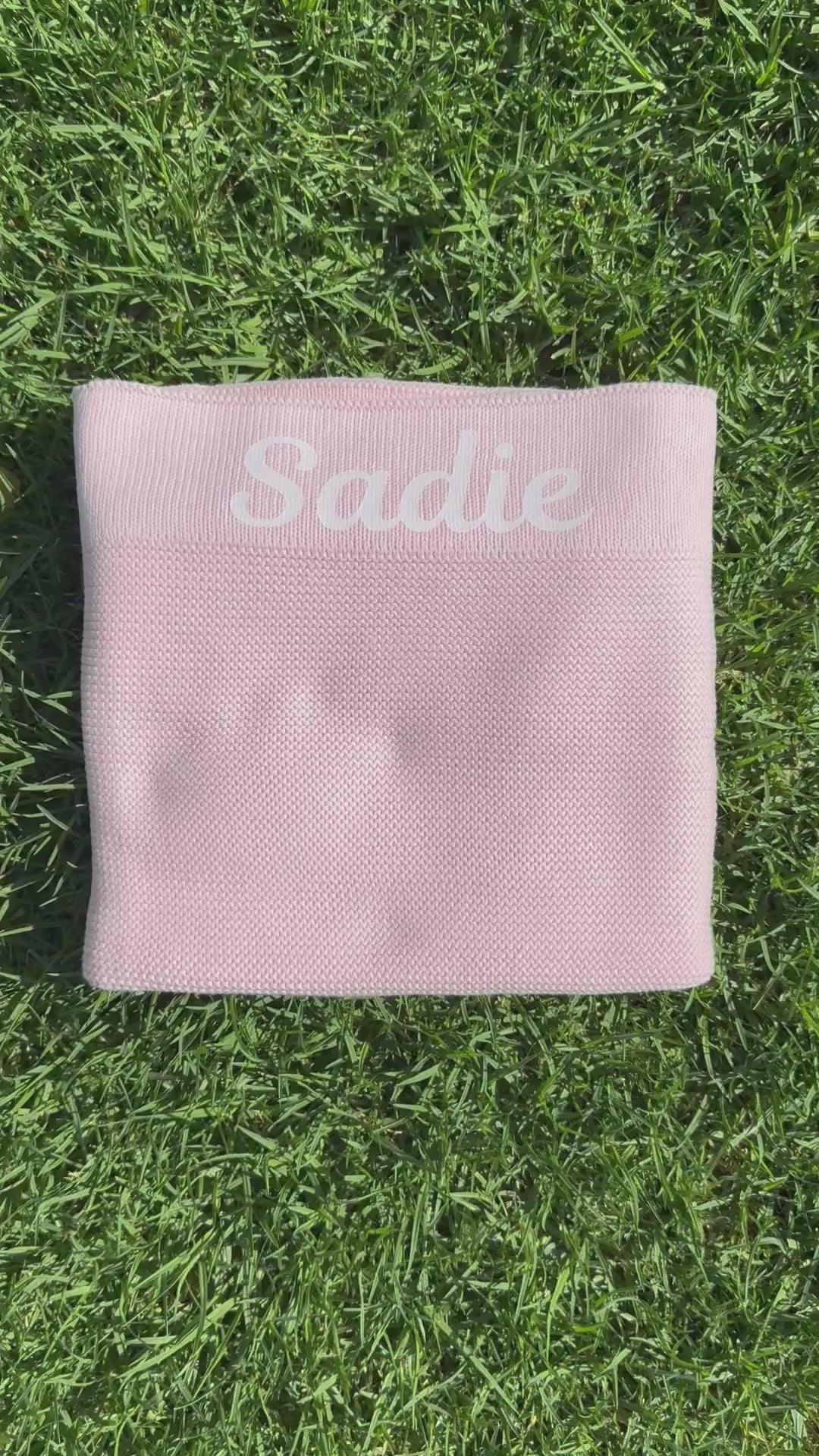 Personalised Baby Blanket