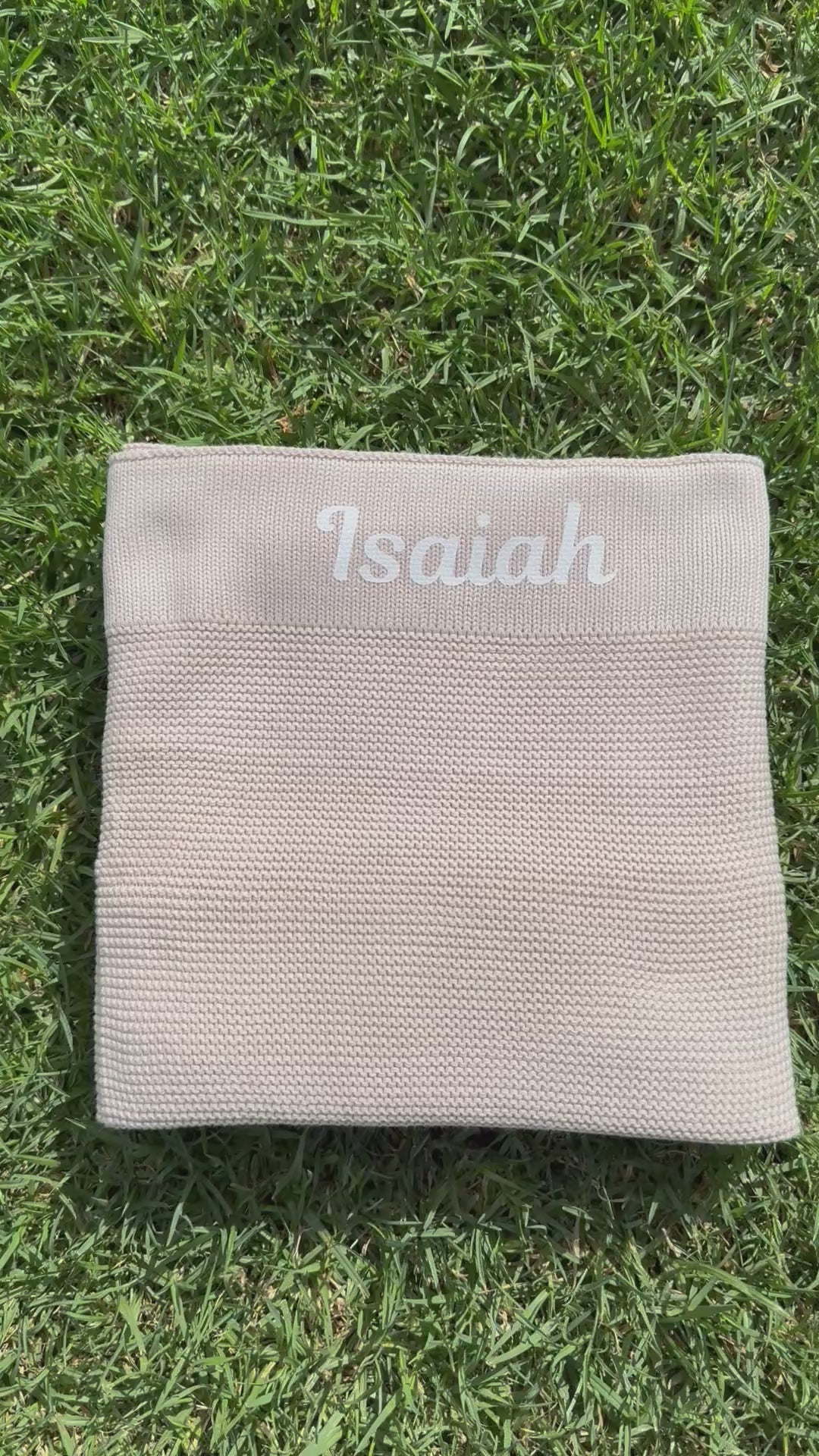 Personalised Baby Blanket