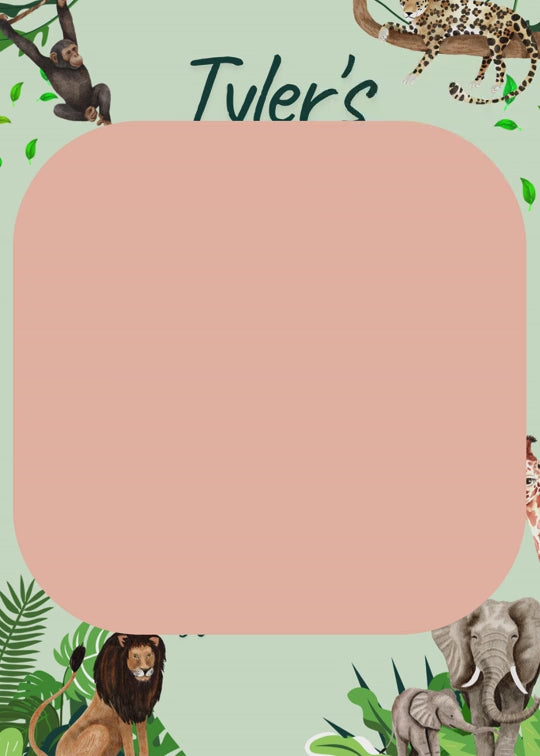 Wild One Birthday Invite