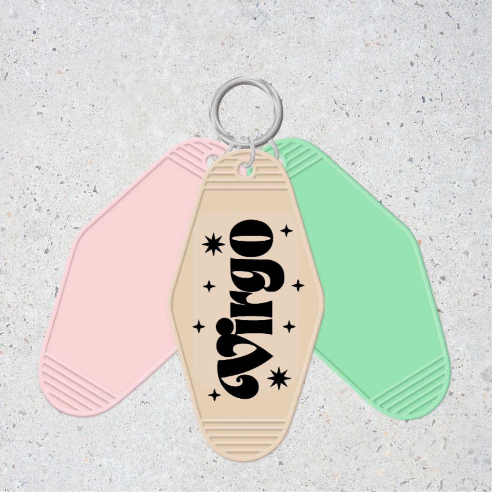 Virgo- Motel Keychain