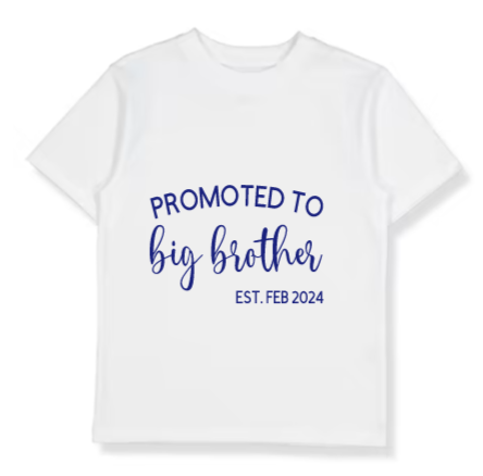 Promoted to Big Sister/Brother Tee
