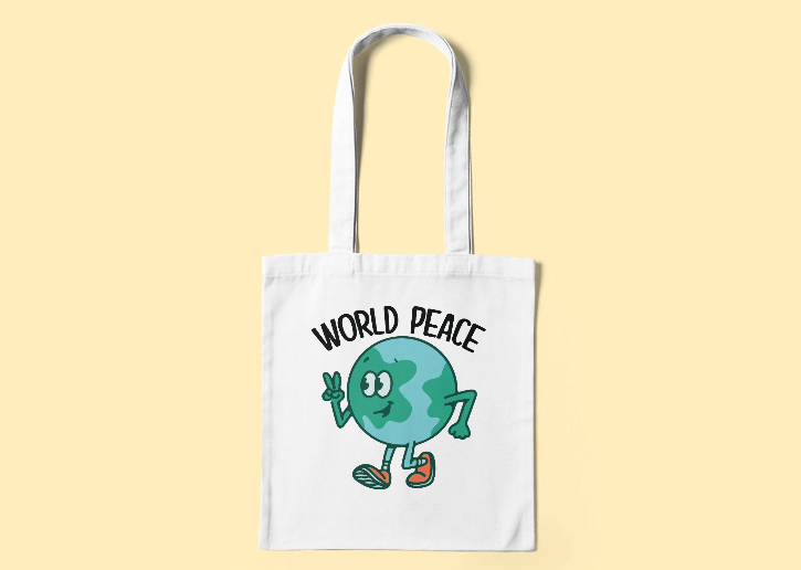 World Peace Tote Bag