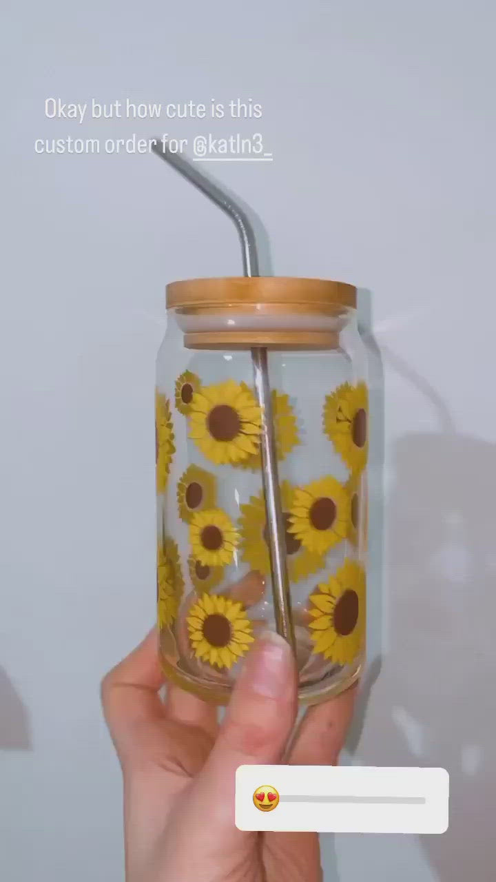 Sunflower Libbey Glass