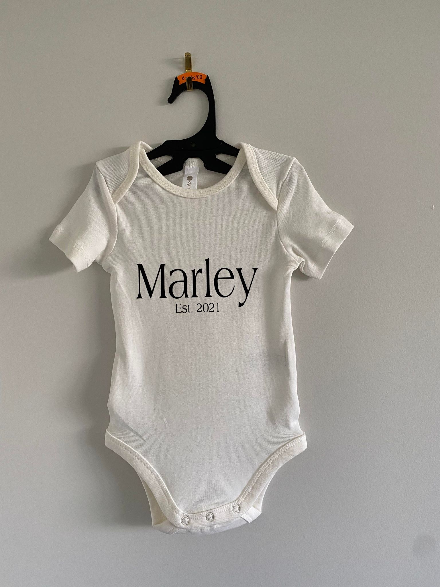 Personalised EST Baby Romper