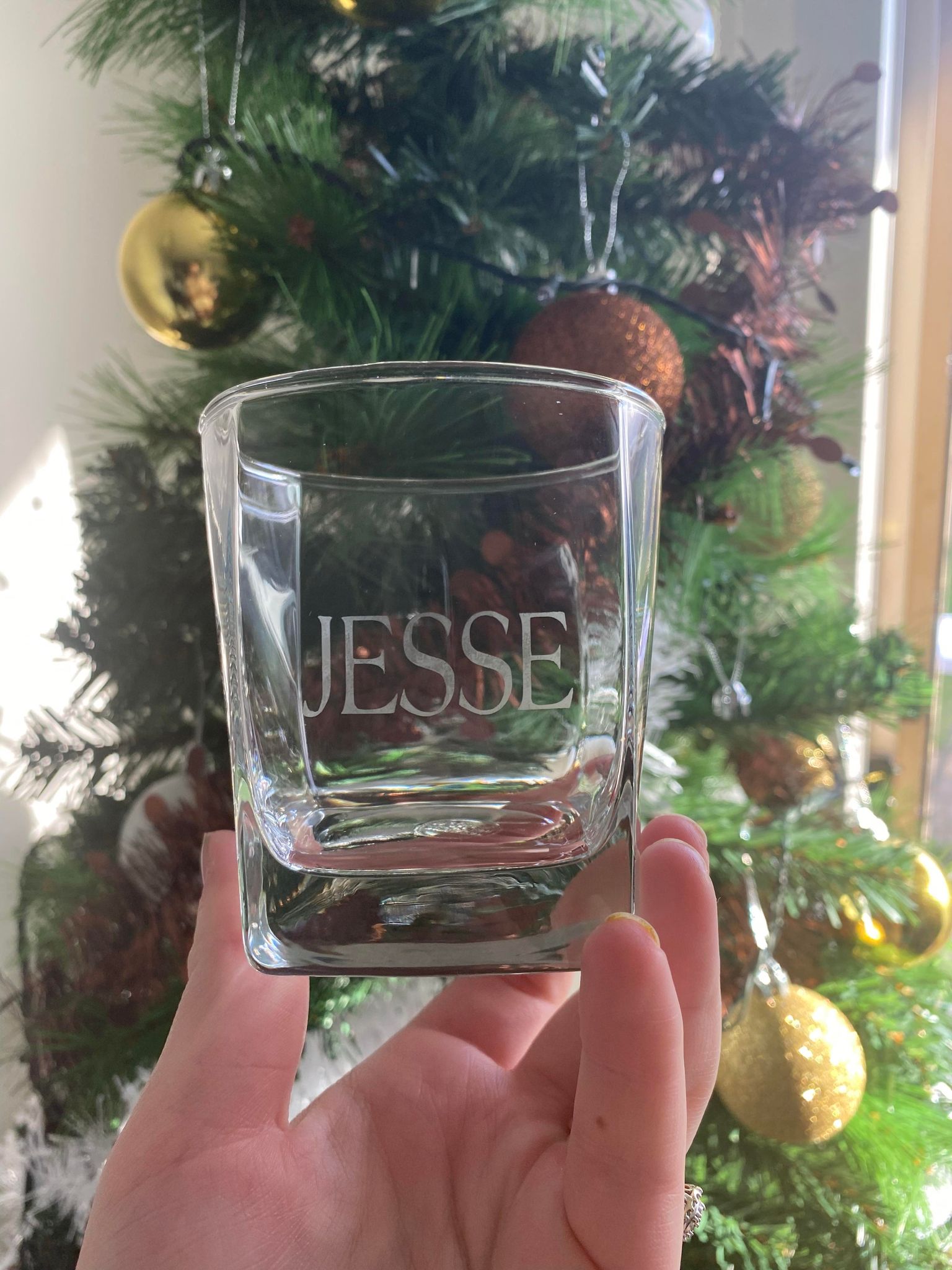 Personalised Whiskey Glass