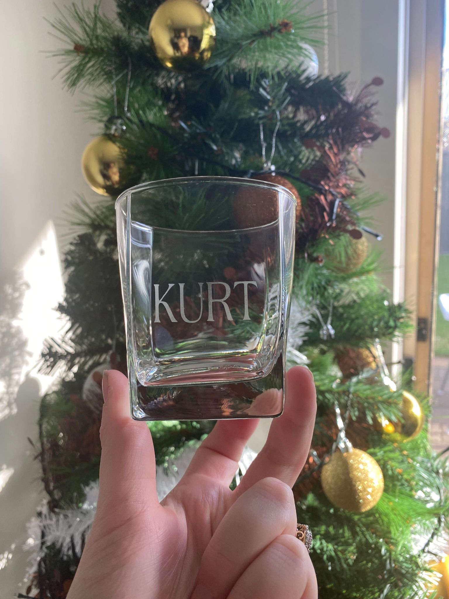 Personalised Whiskey Glass