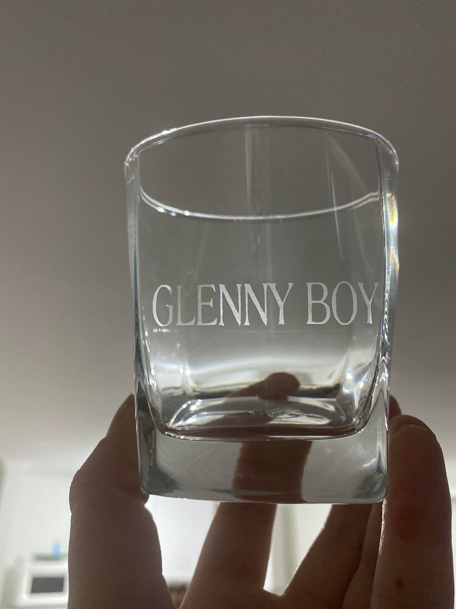Personalised Whiskey Glass