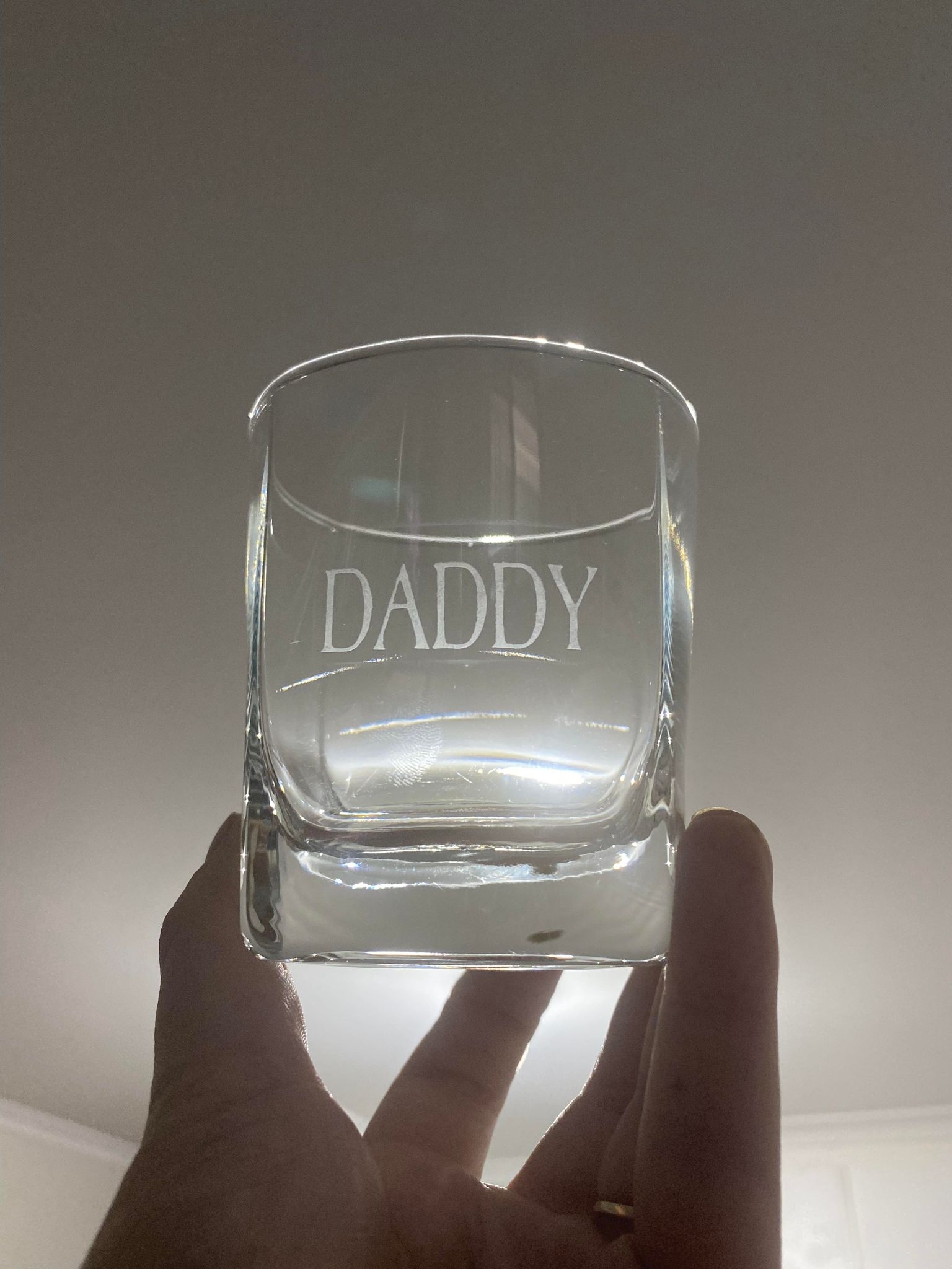 Personalised Whiskey Glass
