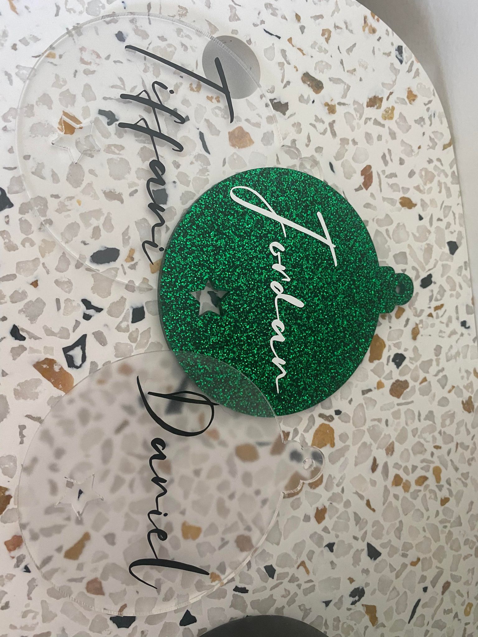 Personalised Acrylic Ornament