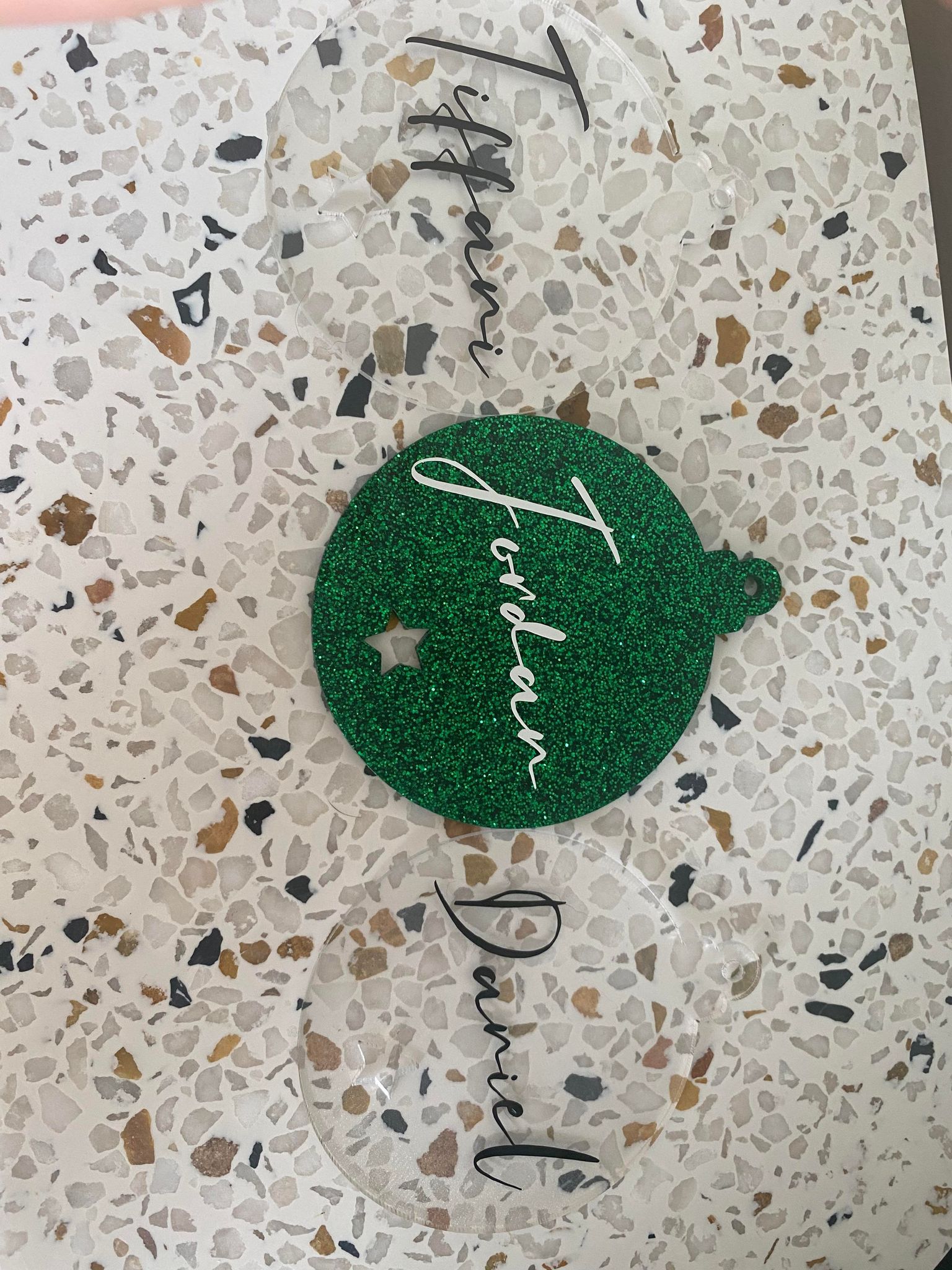 Personalised Acrylic Ornament