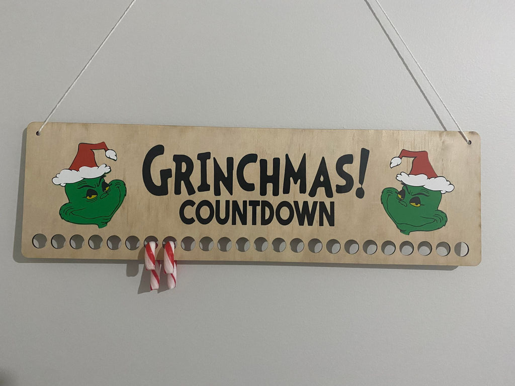 Grinch Advent Calander