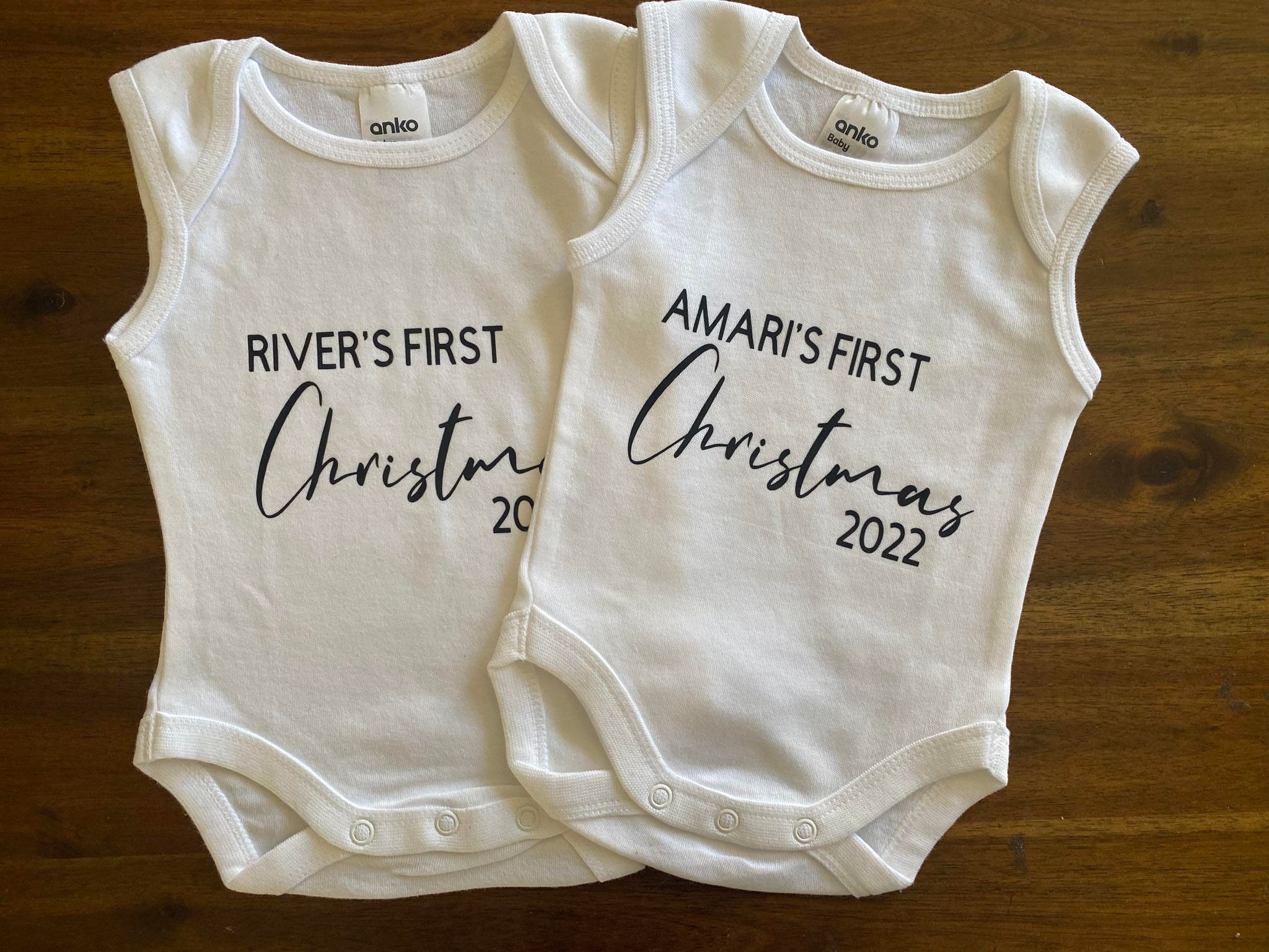 My First Christmas Romper
