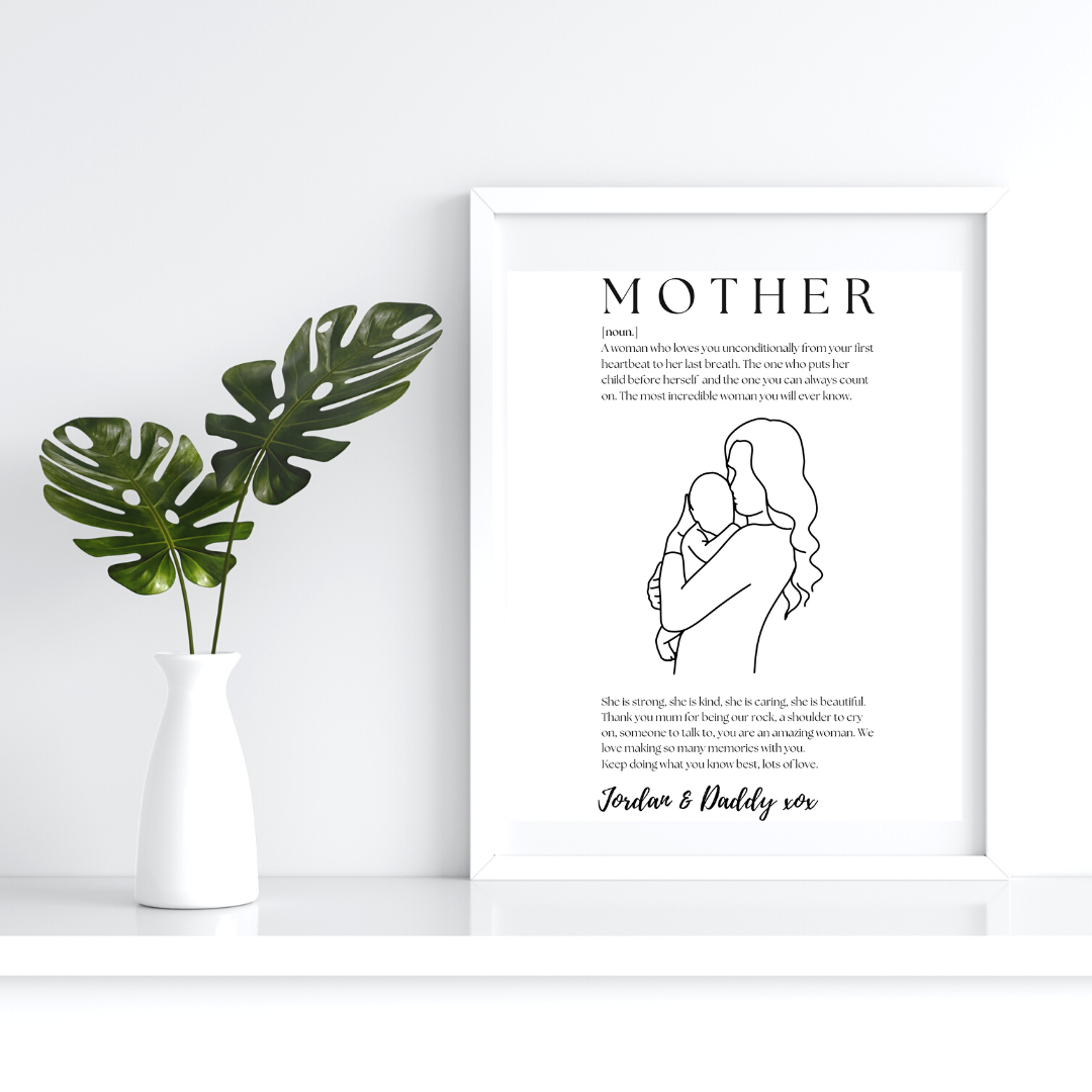 Mother Definition Print