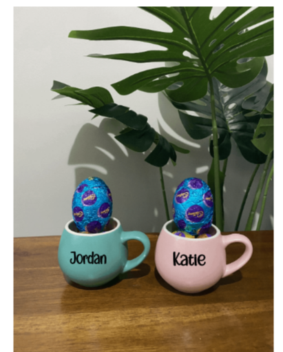 Personalised Mini Snug Mug- Easter Edition