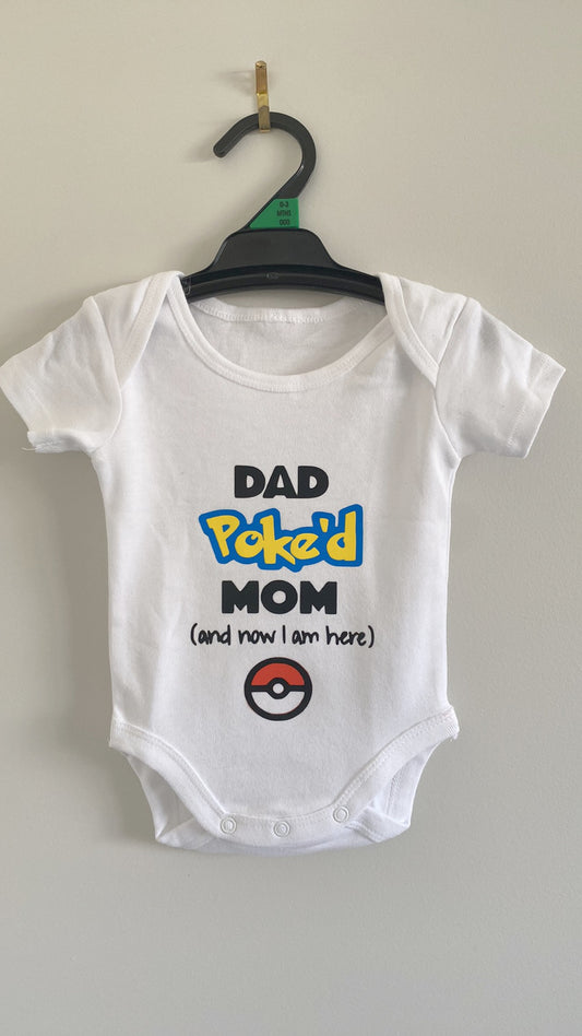 Dad poke'd mom romper