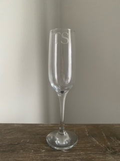 Personalised Champagne Glass