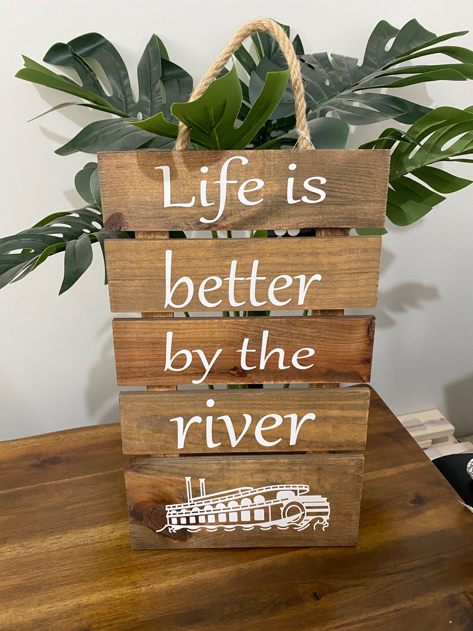 Hanging Wooden Board