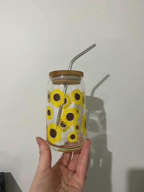 Sunflower Libbey Glass