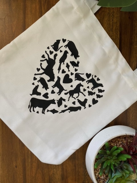 I Love Animals - Tote Bag