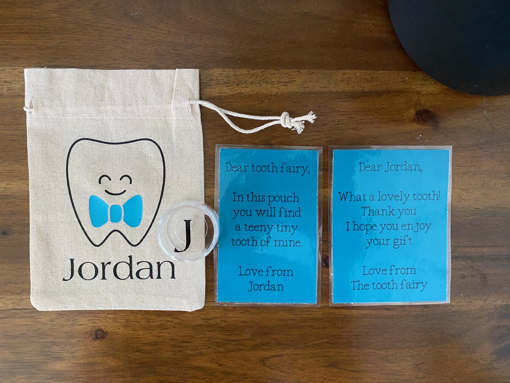 Personalised Tooth Bag