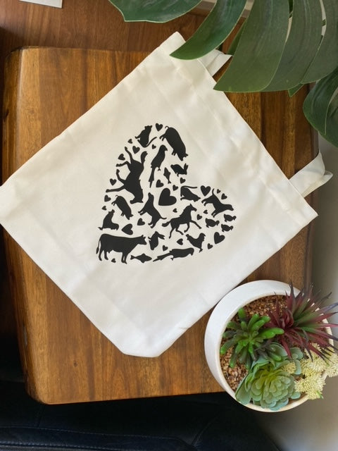 I Love Animals - Tote Bag