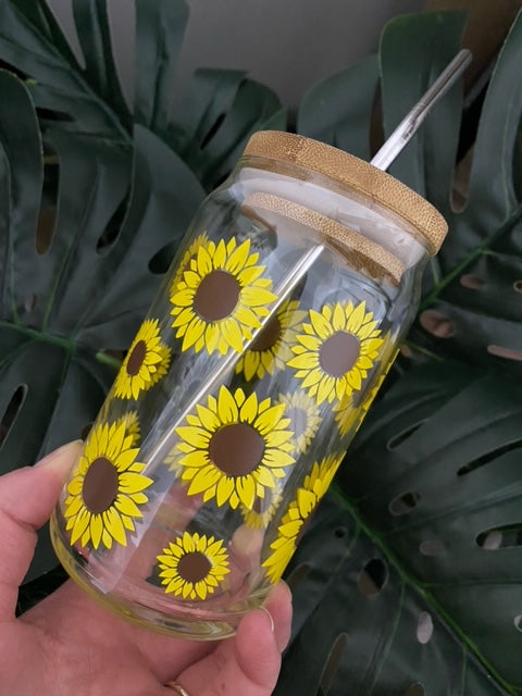 Sunflower Libbey Glass