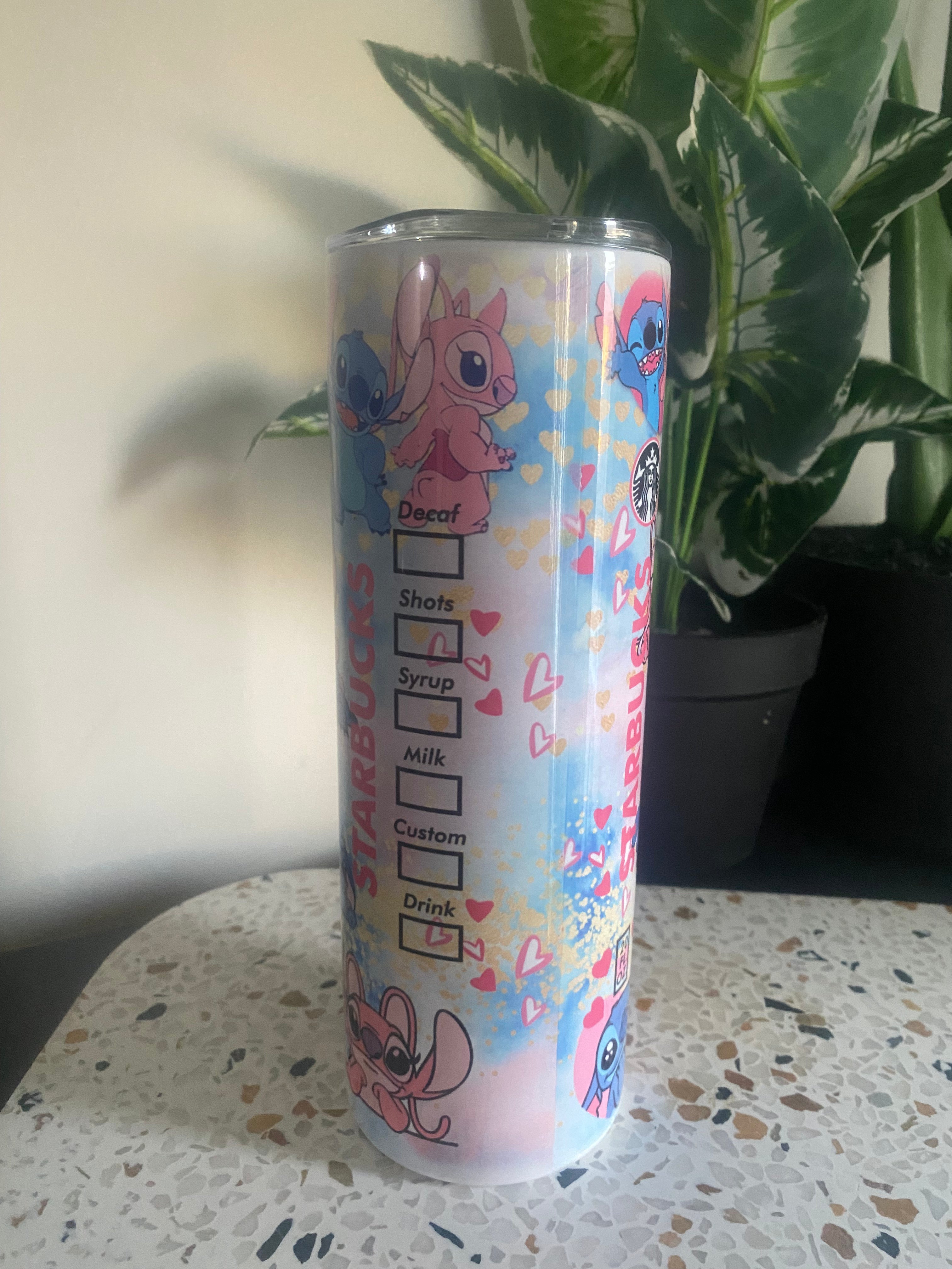 Stitch Starbucks Tumbler